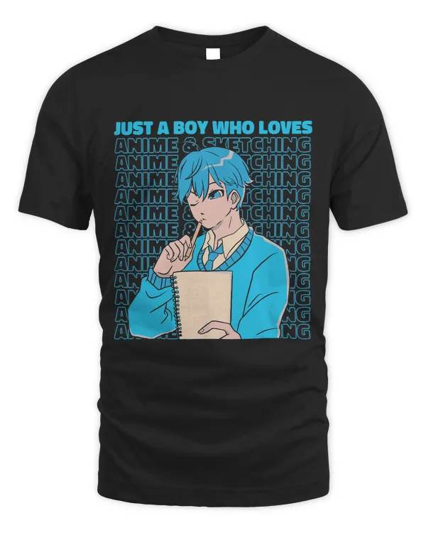 Just A Boy Who Loves Anime And Sketching