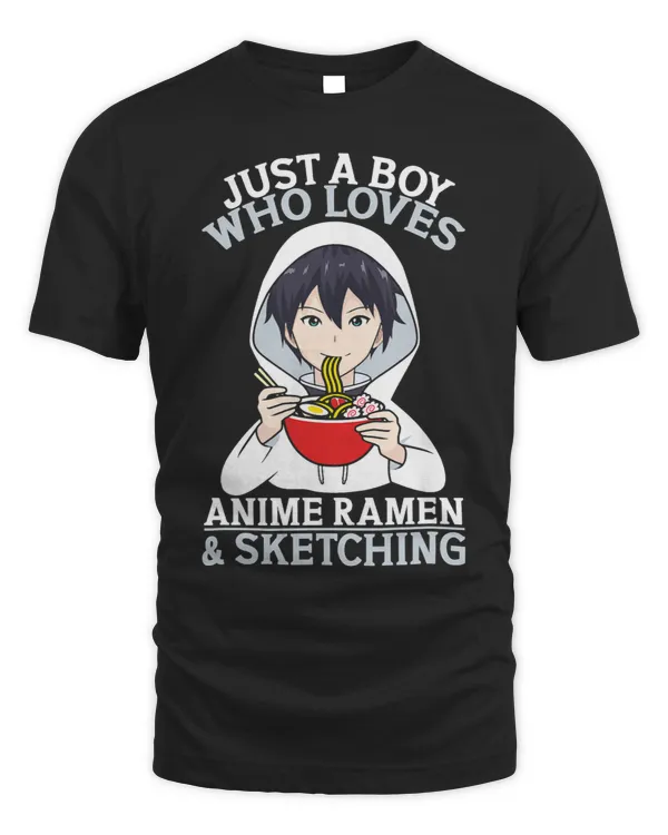 Just A Boy Who Loves Anime Ramen And Sketching Kawaii Anime 2 8