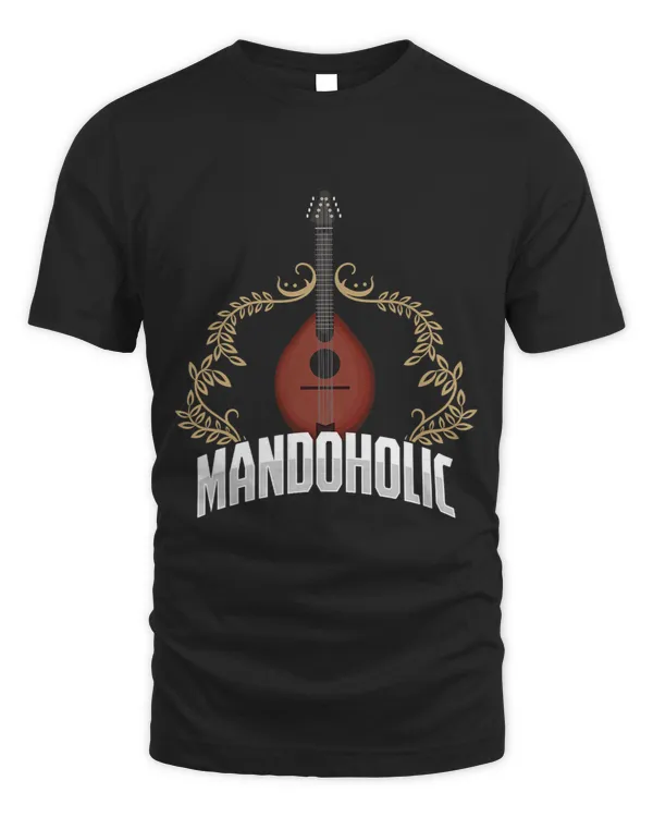 Mandoholic Mandolin Player Country Folk Music Stringband