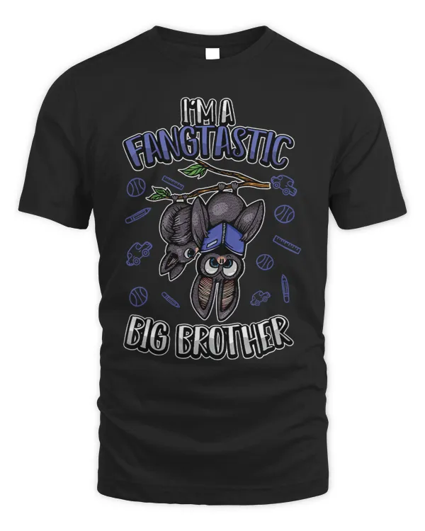 Kids Fangtastic Bat Pun Big Brother Reveal Sibling Announcement