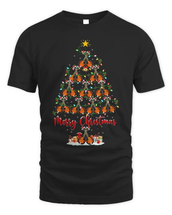 Mandolin Christmas Tree Lights Funny Mandolin Xmas
