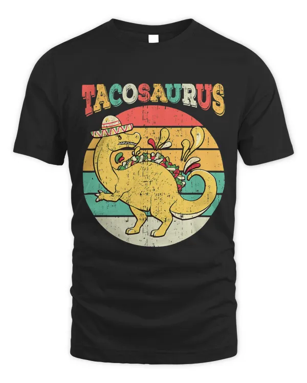 Vintage Tacosaurus Dinosaur Taco Tuesday