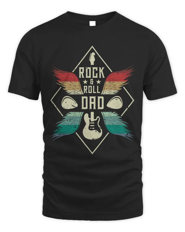 Rock and Roll Bass Guitar Player Guitarist Dad