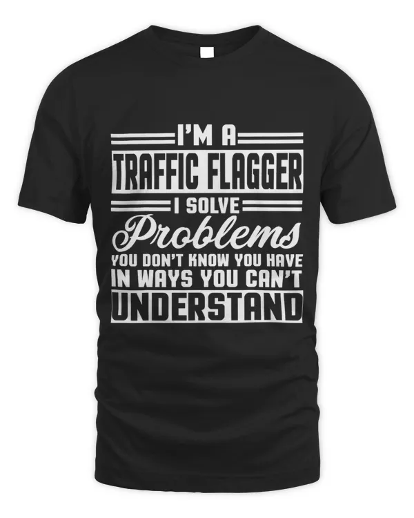 Traffic Flagger Apparel Cute Funny Flaggers Design