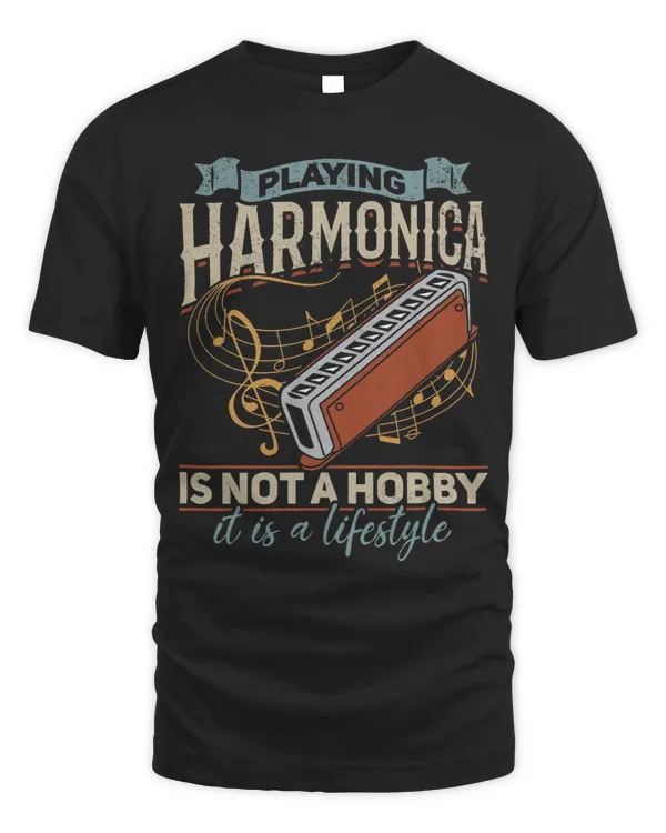 Playing Harmonica Player Harmonica