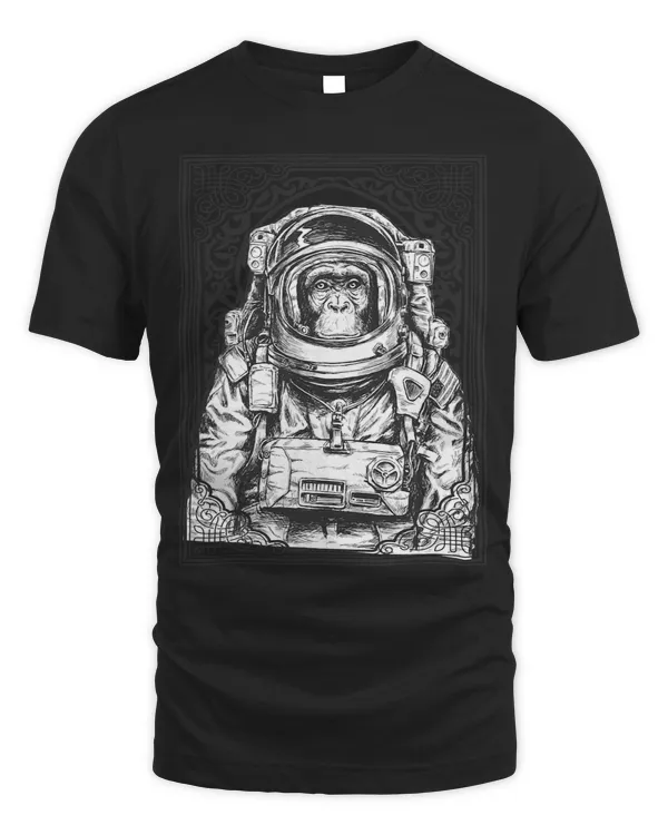 Monkey Lover Animals Space Space Astronaut