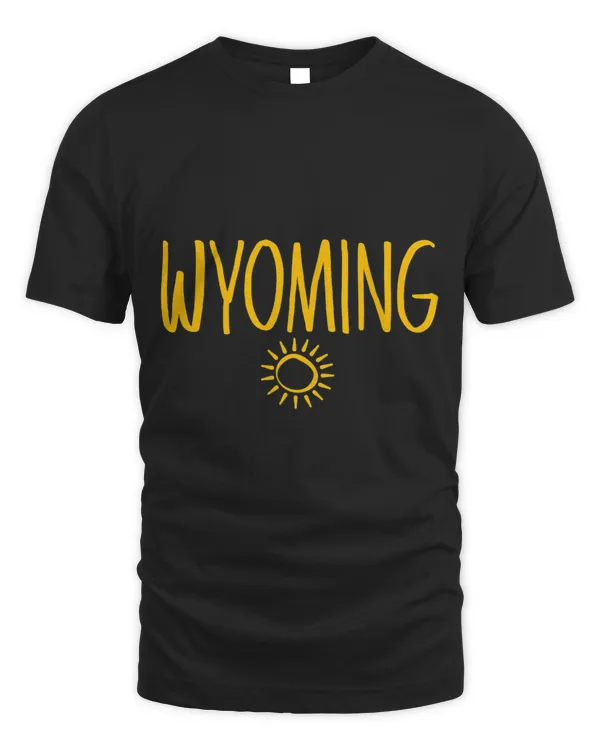 Wyoming Sun Drawing Amber Print