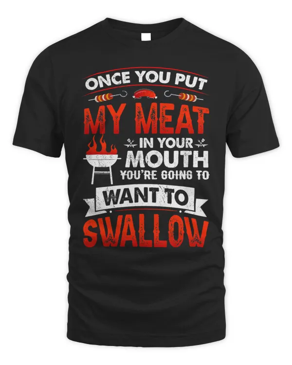 Funny Barbeque Grillmaster Grilling Meat BBQ Smoker Griller