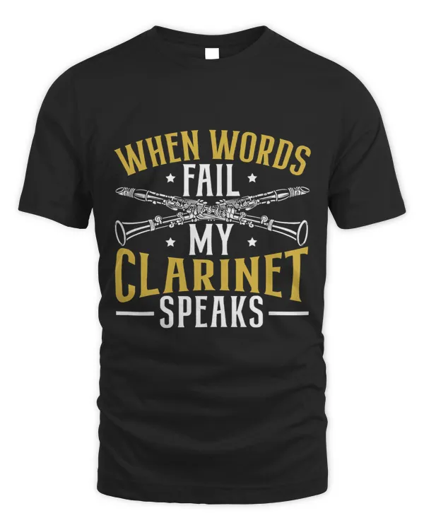 When Words Fail My Clarinet Speaks Clarinetist Musician
