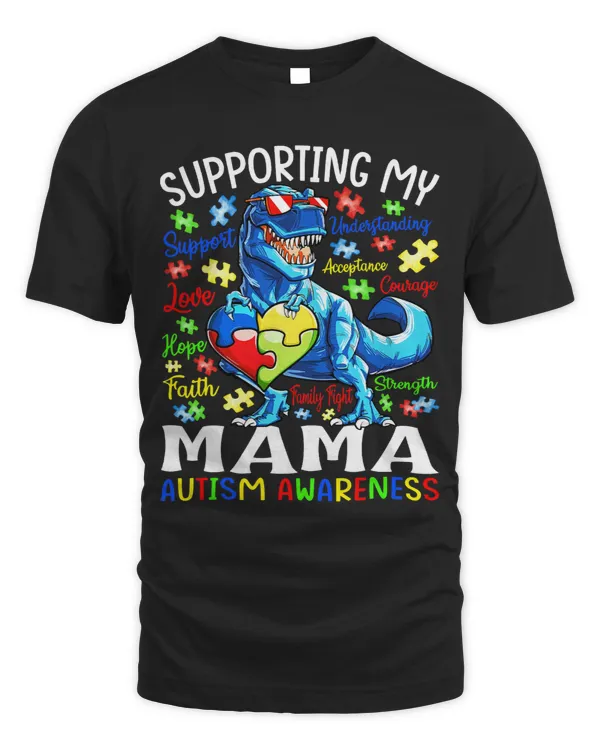 Supporting My Mama Puzzle Autism Awareness