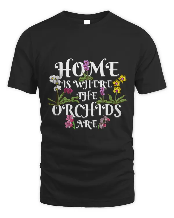 Orchid Flower Lover Women Florist Plants Lover Orchid