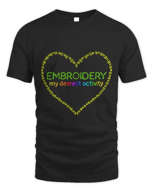 embroidery my dearest activity handmade hobby do it yourself