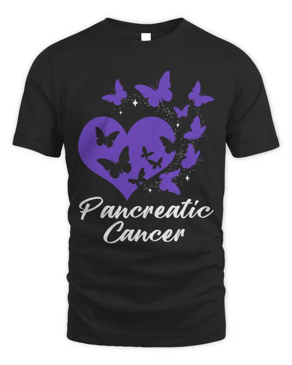 Cure Pancreatic Cancer Awareness Warrior Survivor Butterfly 2