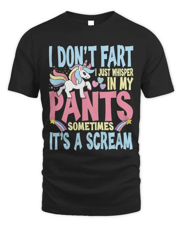 Womens I just whisper in my pants cute magic