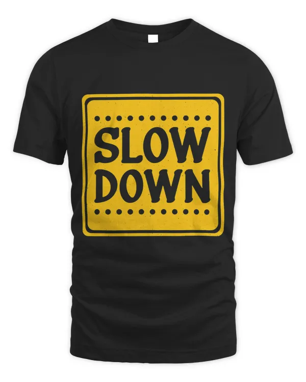 Slow Down No Stress Message Meditation 1