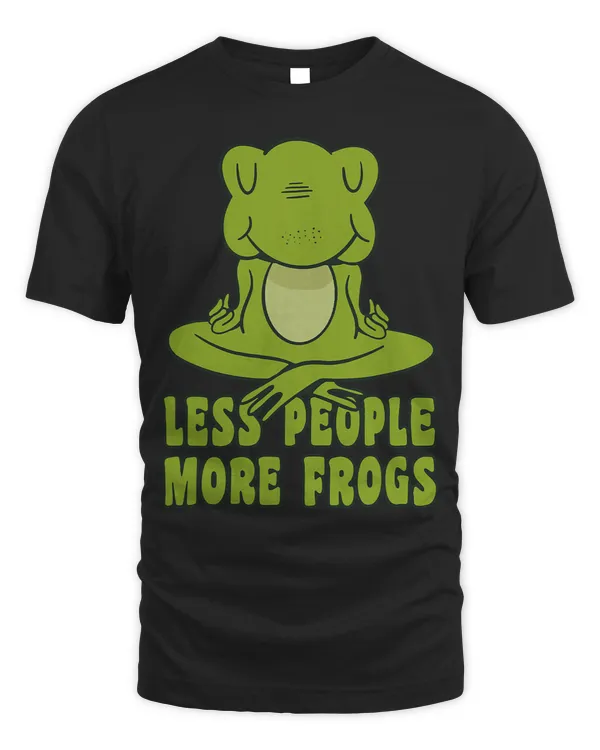 Froggy Frog Less People More Frogs
