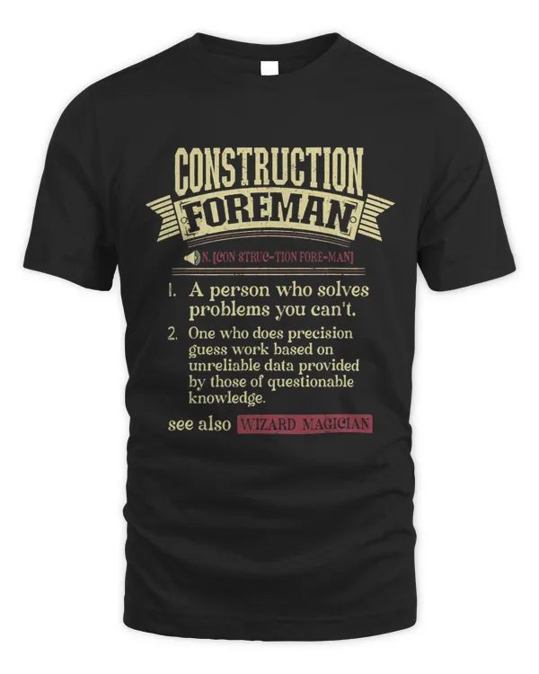 Construction Foreman Noun Definition Concrete Building