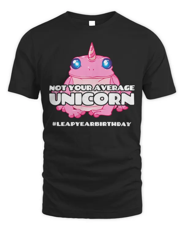Pony Unicorn Frog Leap Day Birthday Unicorn Frog Leap Year Ponies