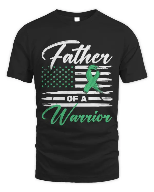 Father Of A Warrior USA Flag Kidney Cancer Awareness
