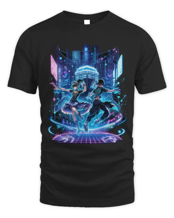 Anime Ballroom Dancer Dancing Japanese Otaku Cyberpunk