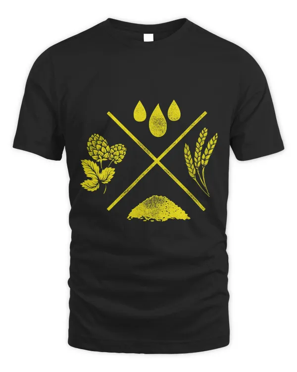 Retro Graphic Homebrewing Winemaking Brewery Craftbeer Hop