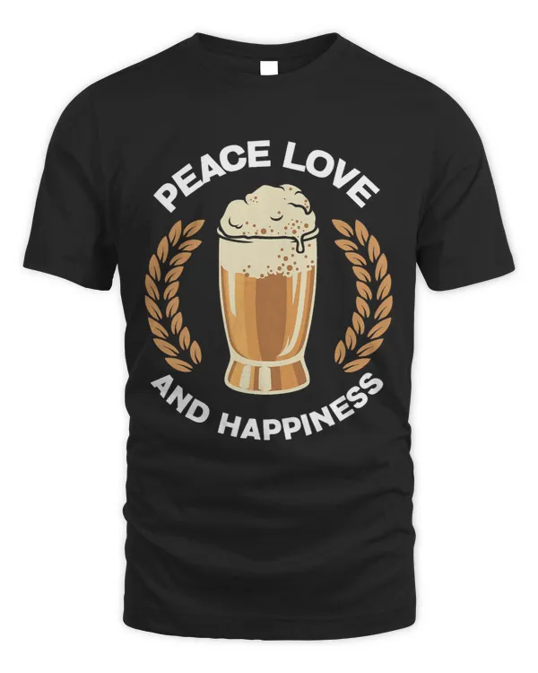 Peace Love Hapiness Homebrewing Brewery Malt Hop Craftbeer 1