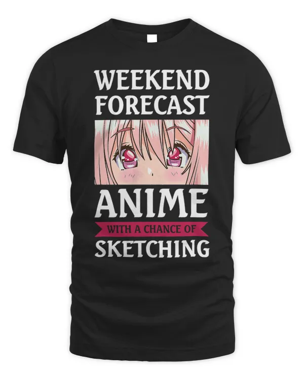weekend forecast Anime chance of Sketching Anime Merch