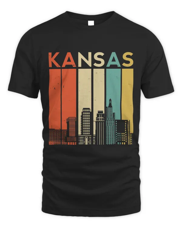 Retro Kansas City Missouri Vintage Jazz BBQ City Urban Art