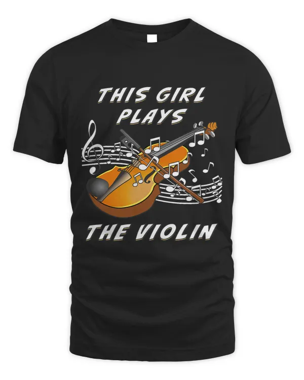 This girl plays violin music solistic violinists