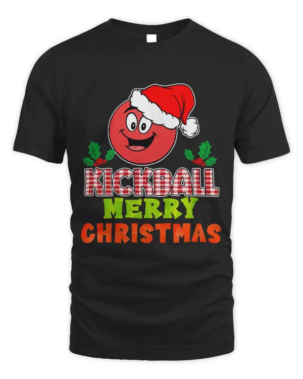 Funny Kickball Bases Ugly Merry Christmas Kickball