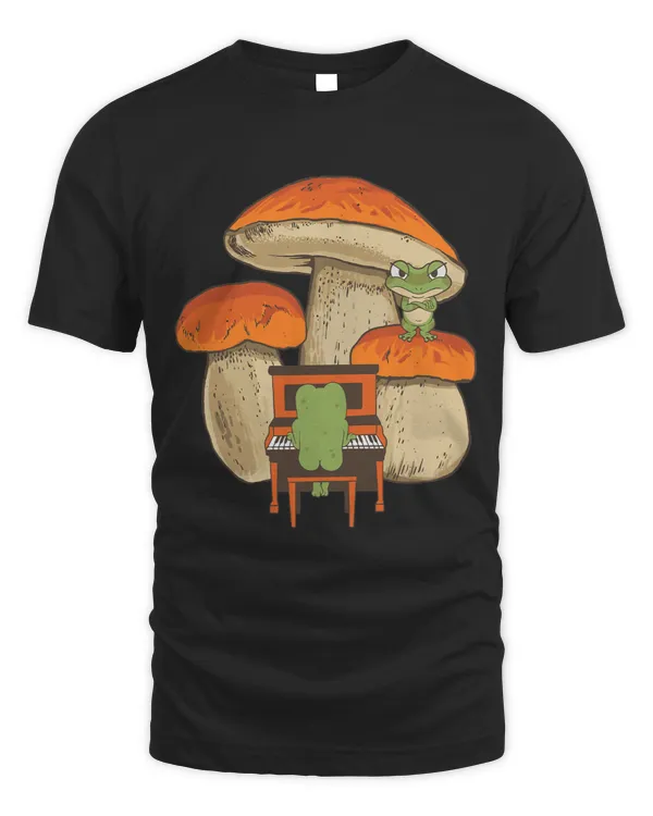 Froggy Frog angry frog music band mushroom romantic serenade piano instr Frogs
