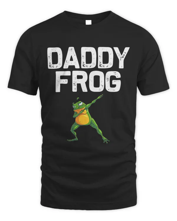Froggy Frog Art For Dad Men Dabbing Tadpole Herpetology Frogs