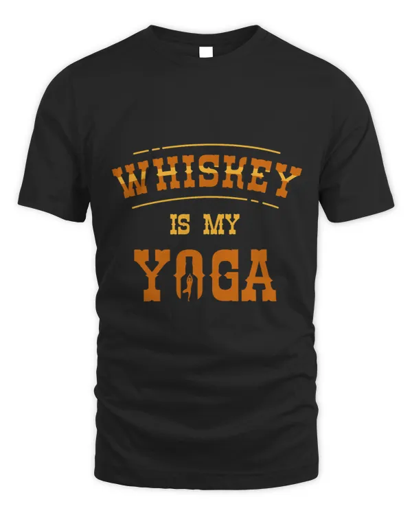 Namaste Yoga Meditation and Yoga Design for whiskey is my yoga Meditation