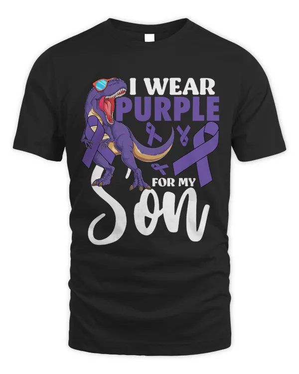 I Wear Purple For My Son Pancreatic Cancer Awareness