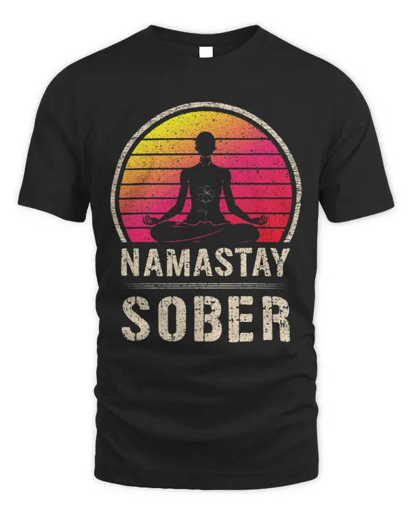 Namaste Yoga Namastay Sober Yoga Meditate Exhale Inhale Tipsy Drinking 1 Meditation