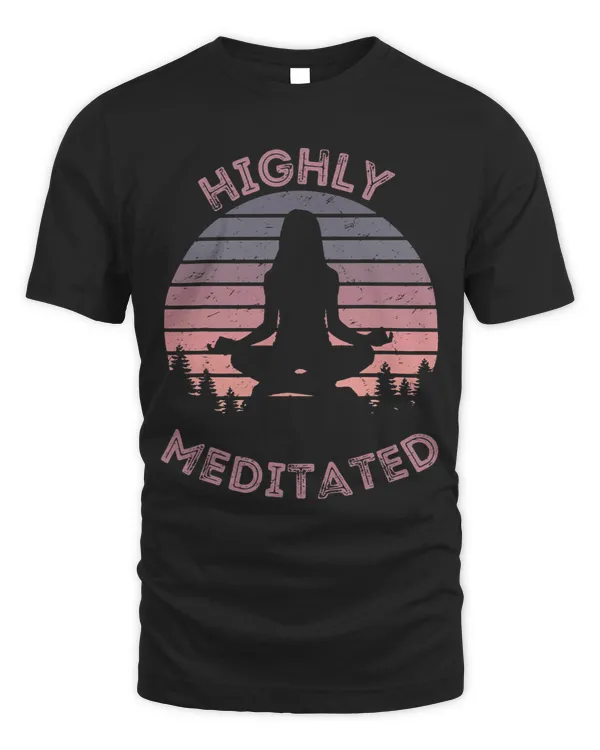 Namaste Yoga Vintage Woman Doing Yoga Highly Meditated Meditation Lovers Meditation