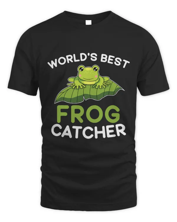 Froggy Frog Worlds Greatest Frog Catcher Cute Amphibian Frog Lover Frogs