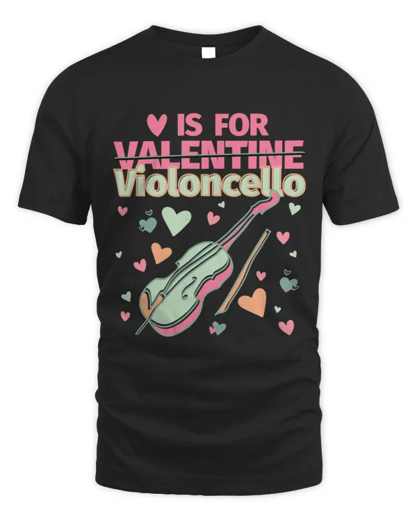 Cellist String Instruments Cello Player St. Valentines Day