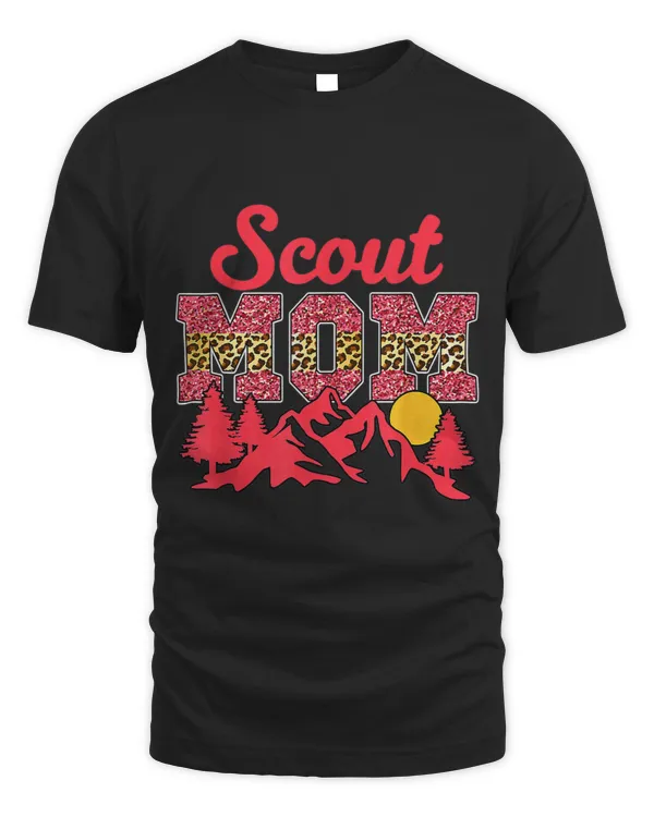 Womens Scout Mom Costume Family Scout Scouting Happy Mothers Day