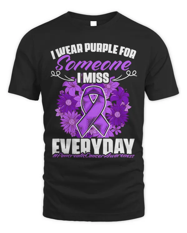 I Wear Purple Pancreas Survivor Pancreatic Cancer Awareness