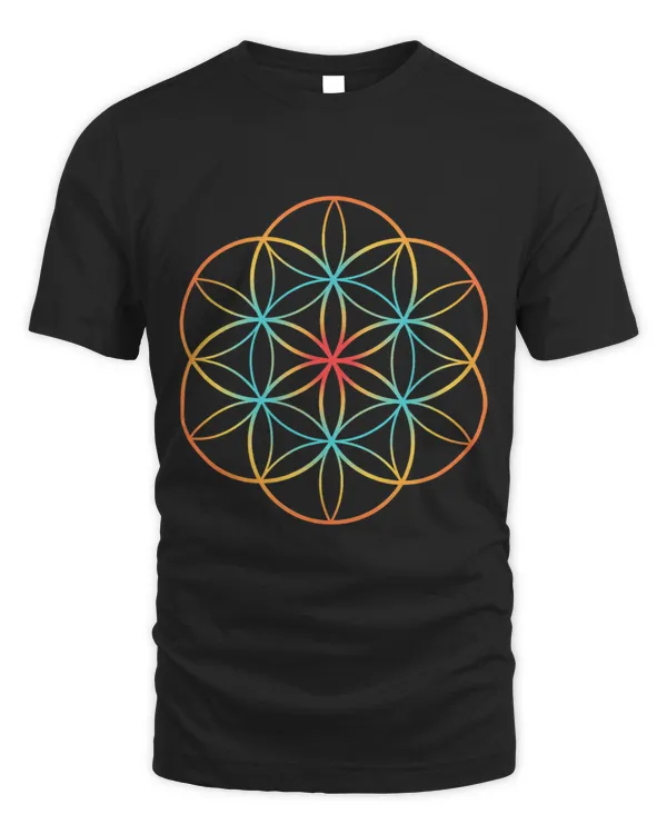 Flower Of Life Sacred Geometry Sun