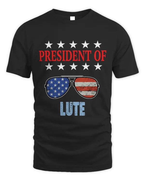 Funny President of Lute Phrase Lute Beginners