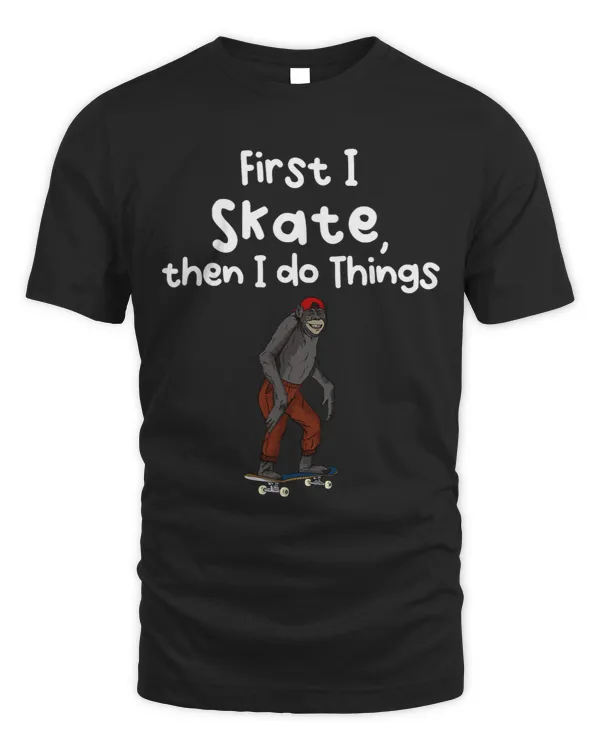 Monkey Lover Funny Skate Monkey Things