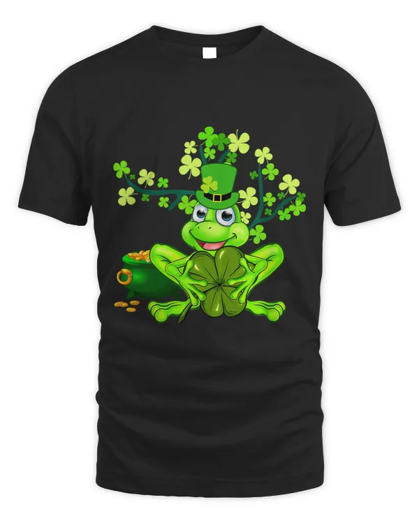 Froggy Frog Animal Lover Frog St Patricks Day Lukcy Charm Frogs