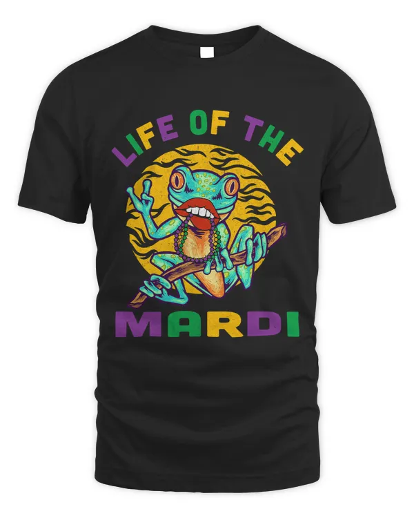 Froggy Frog Life of the Mardi Gras Crew Lips Frogs
