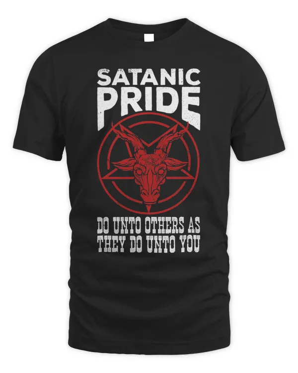 Satanic Pride Baphomet Seal Satan Lucifer Occult Pentagram 1