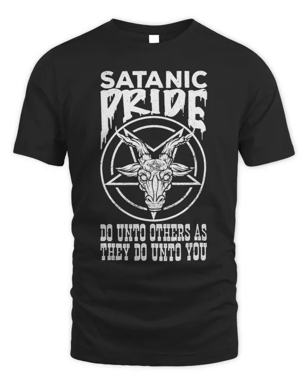 Satanic Pride Baphomet Seal Satan Lucifer Occult Pentagram