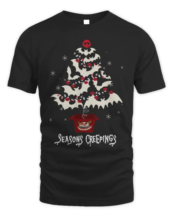 Merry Christmas Season Creeping Bat Christmas Tree Gift 1