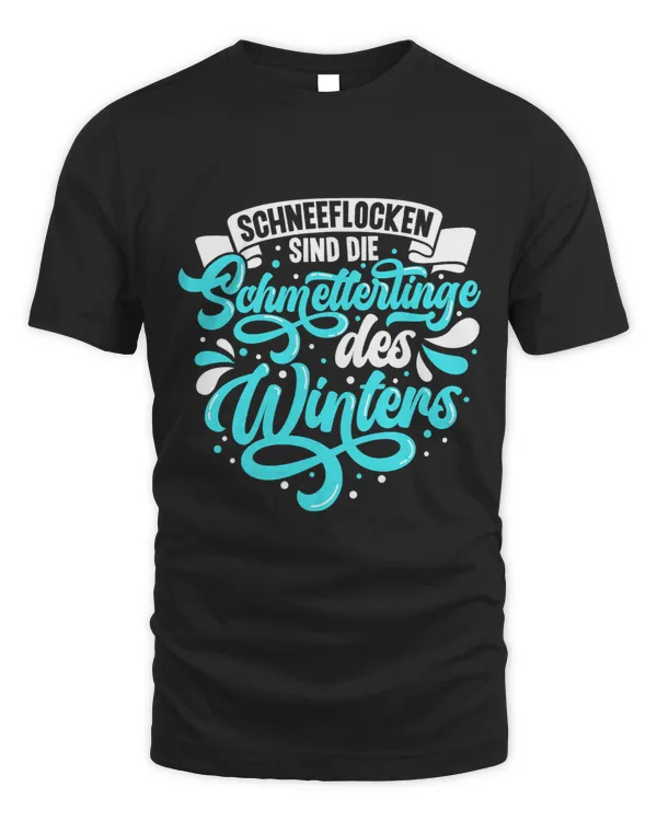 Snowflakes are the butterflies of winter