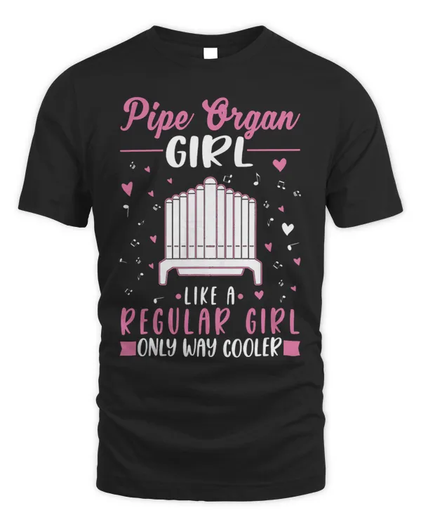 Organ Girl Pipe Organ Player Organist 8